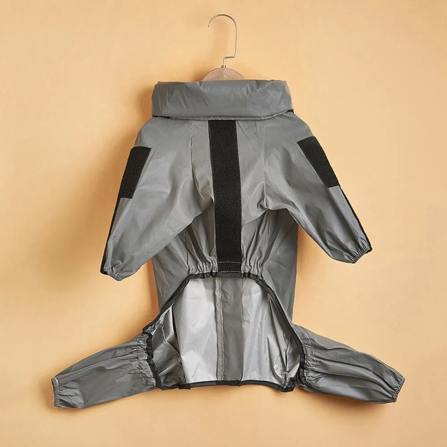 Dog Raincoat Full Body Reflective Waterproof Jacket With Hood For Pets - Image 7