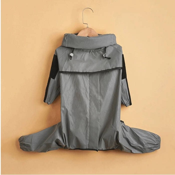 Dog Raincoat Waterproof Full-Body Suit With Hood Reflective Jacket For Pets - Image 8