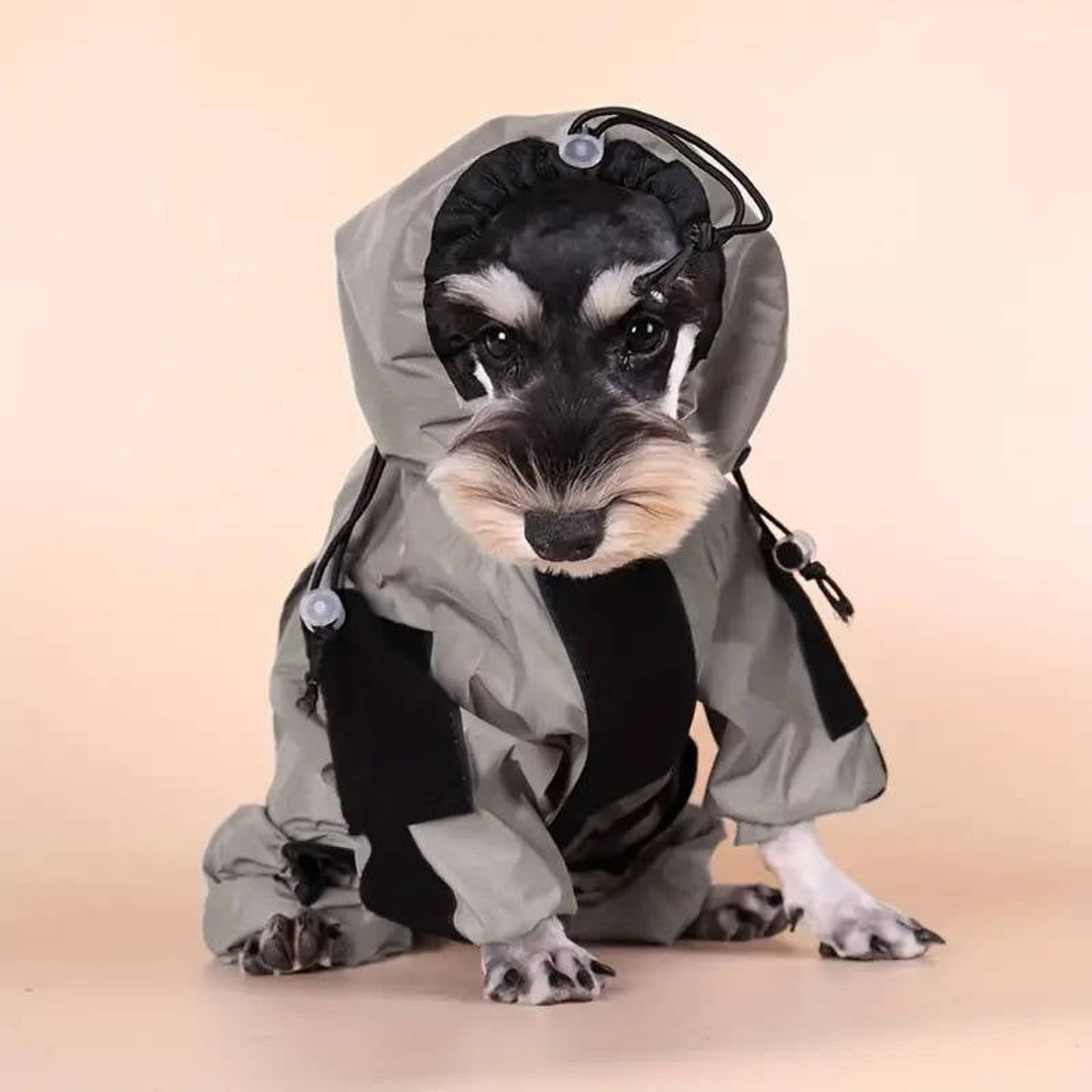 Dog Raincoat Waterproof Full-Body Suit With Hood Reflective Jacket For Pets - Image 3