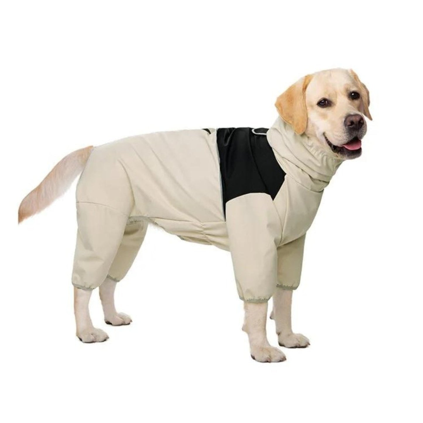 Dog Raincoat Waterproof Jacket With Hood Full-Body Leg Coverage For Pets - Image 5