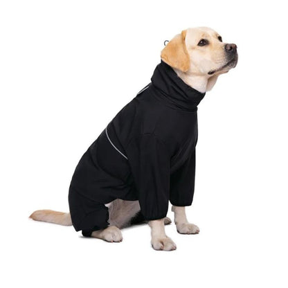 Dog Raincoat Waterproof Jacket With Hood Full-Body Leg Coverage For Pets - Image 6