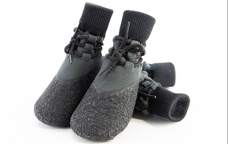 Dog Shoes Paw Protectors For With Rubber Soles And Adjustable Straps For Secure Fit - Image 7