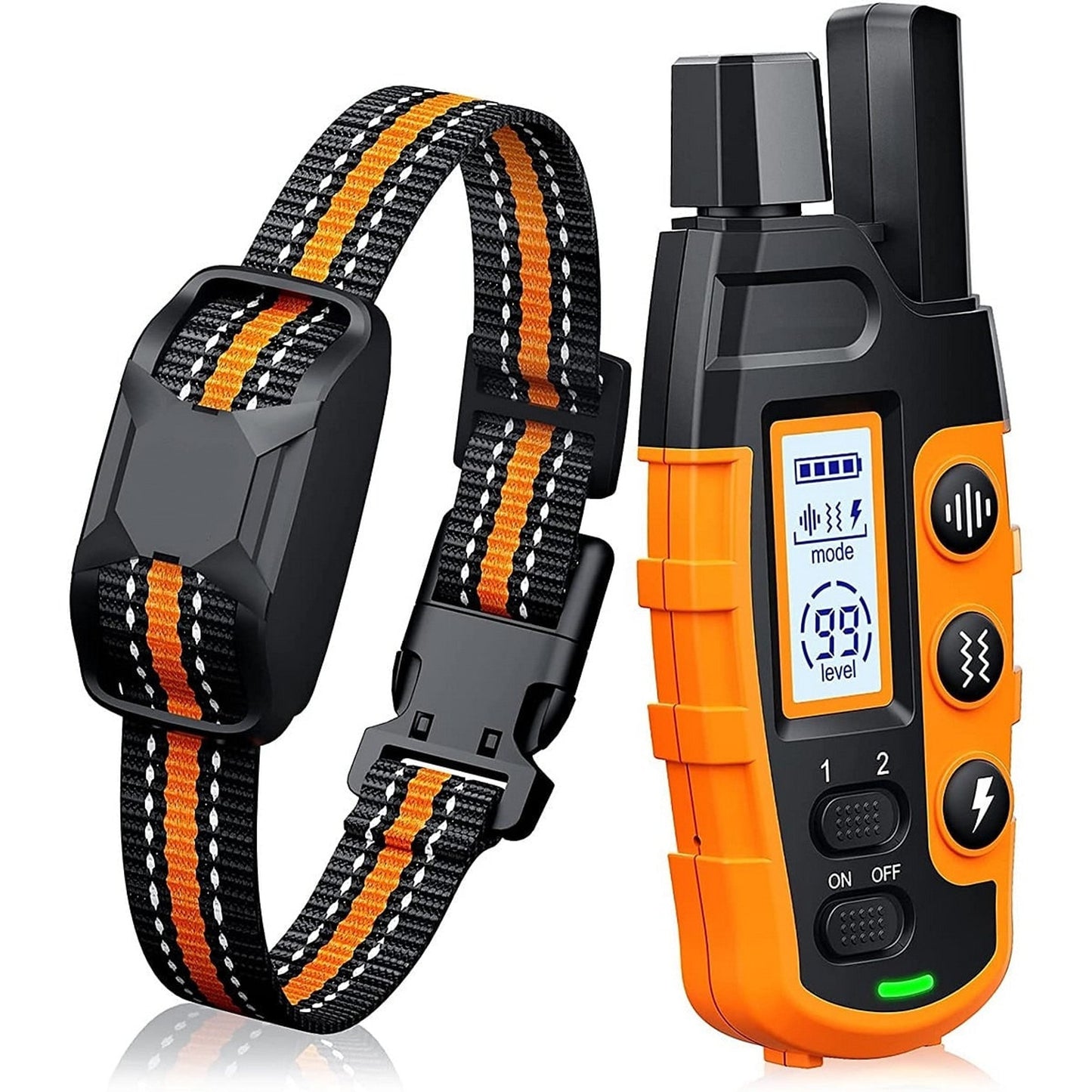 Dog Training Collar E For With Remote Control Vibration And Shock Modes - Image 1