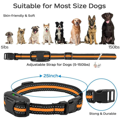 Dog Training Collar With Remote E-Collar For Shock And Vibration Waterproof - Image 7