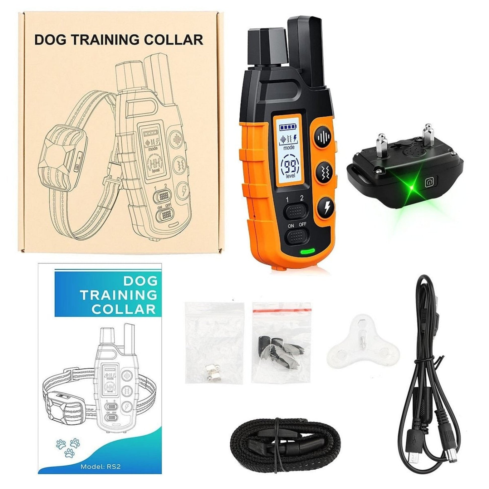 Dog Training Collar With Remote E-Collar For Shock And Vibration Waterproof - Image 9