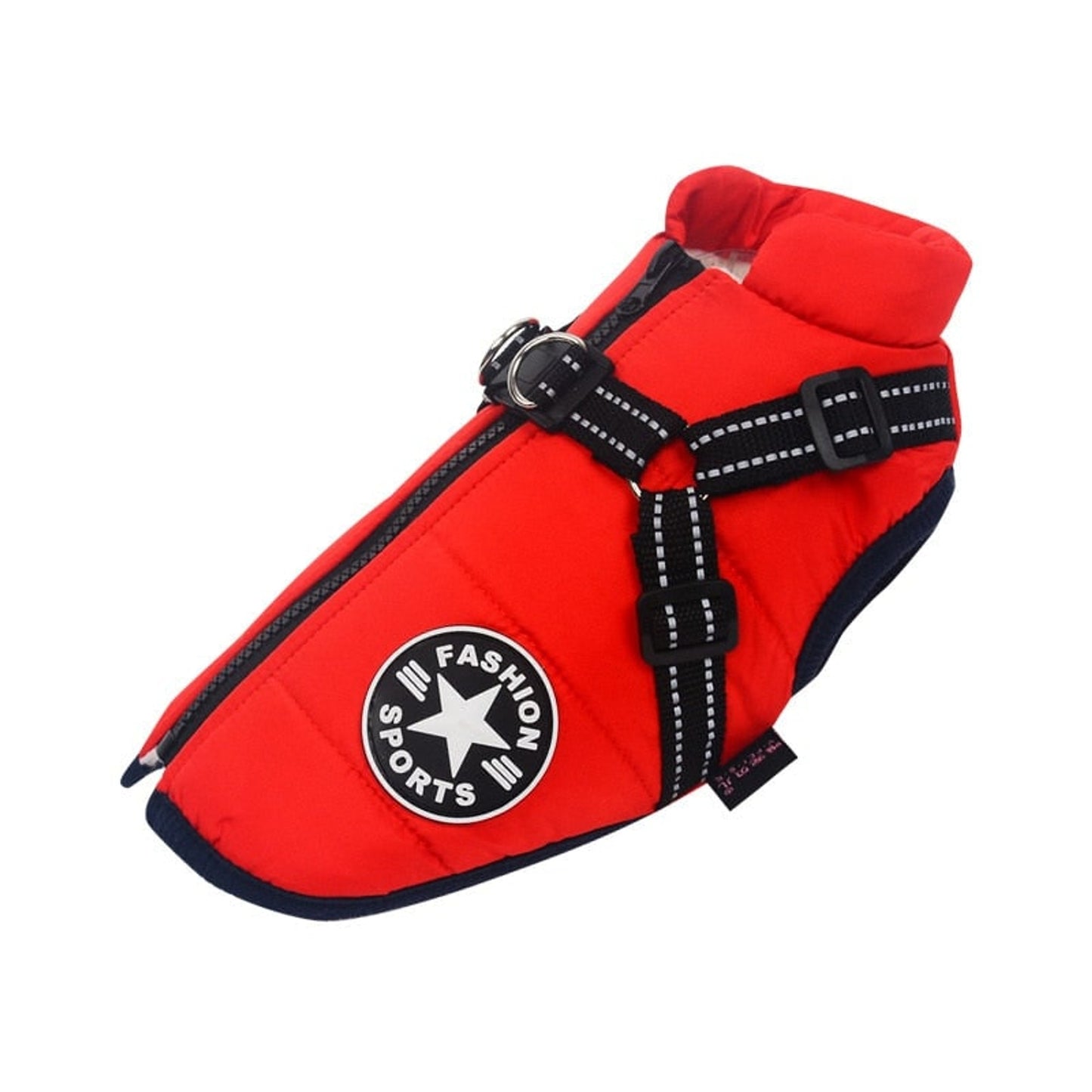 Dog Winter Coat With Harness Warm Waterproof Padded Vest Jacket For Pets - Image 8