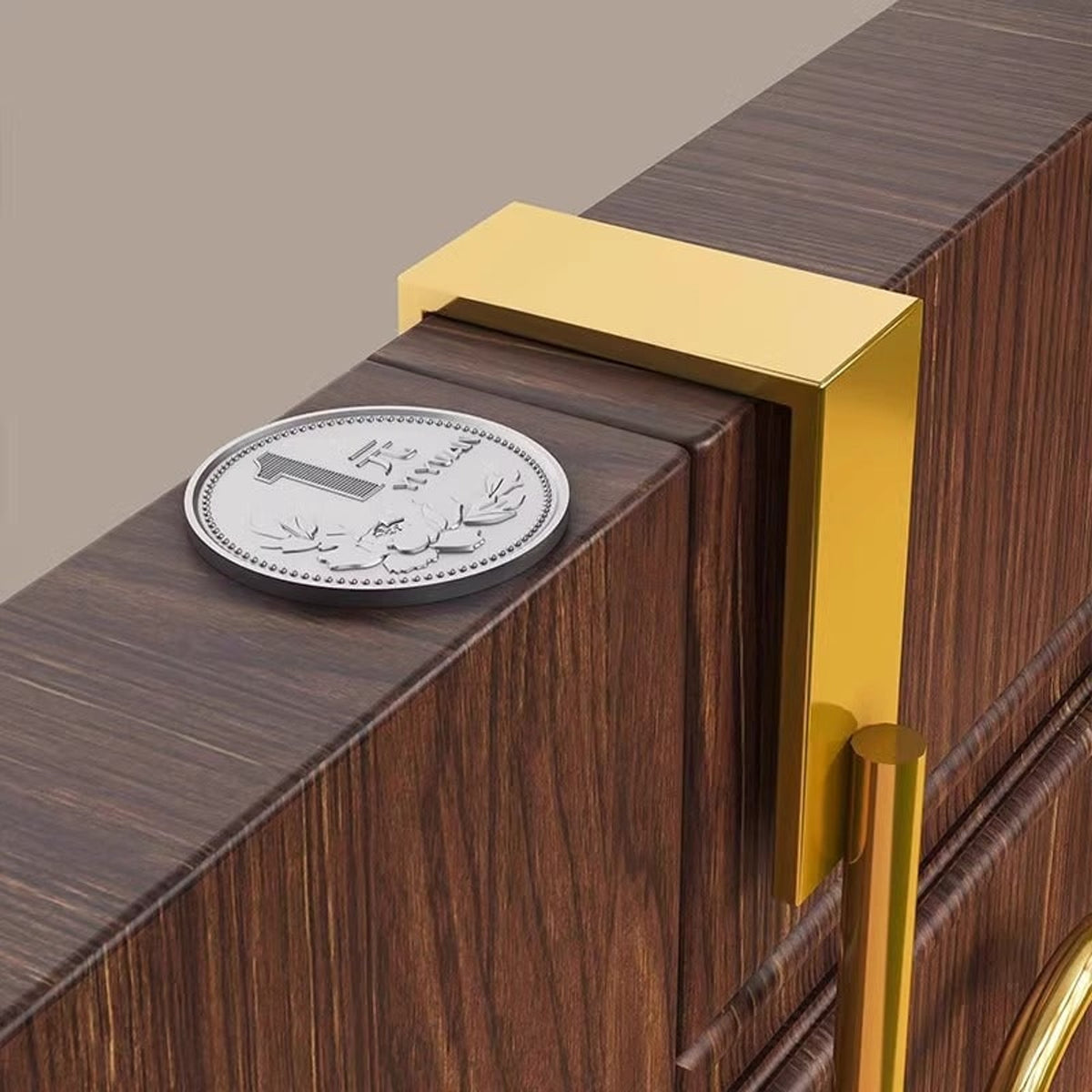 Door Mounted Coat Rack with Streamlined Cloud Shape and Hook - Image 3