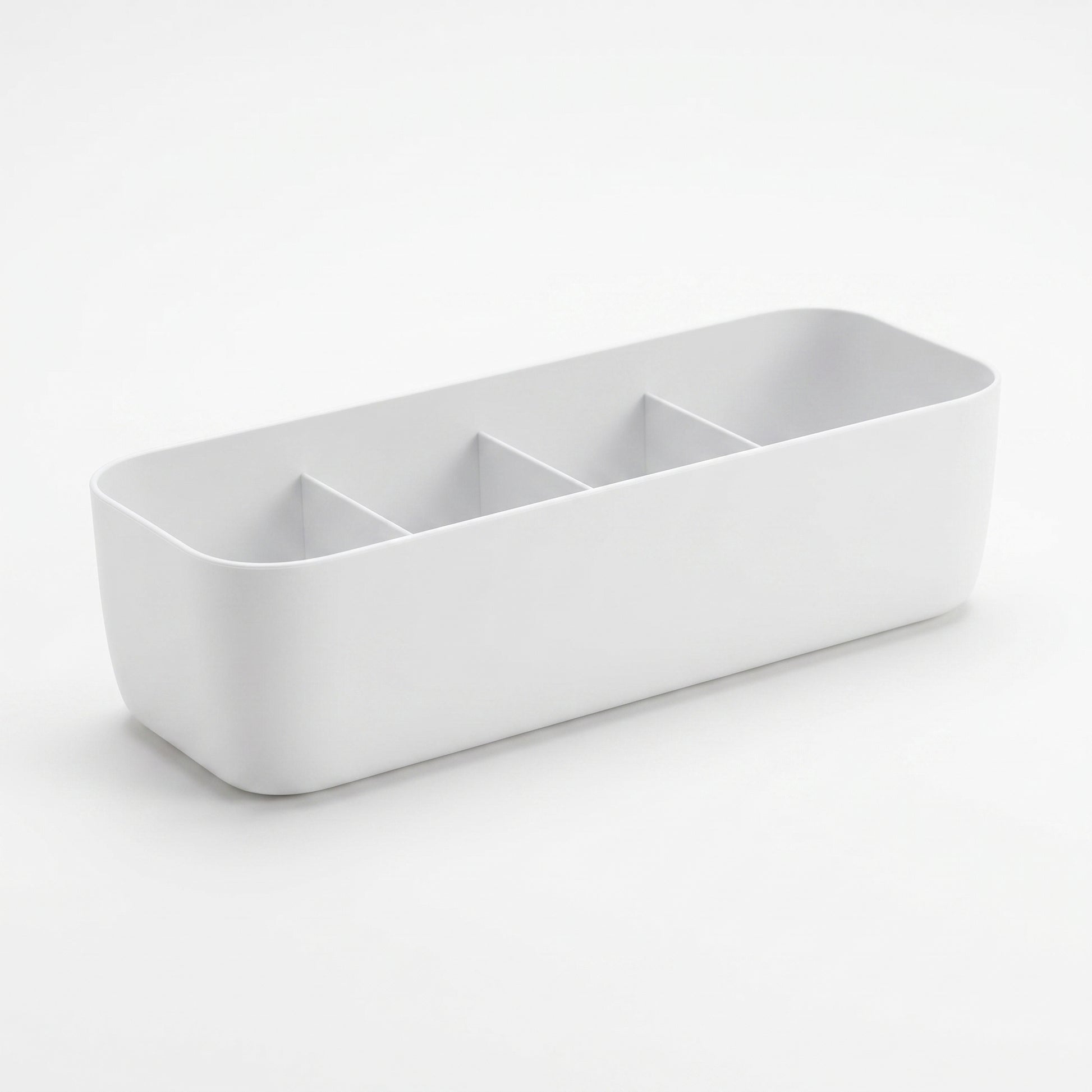 Drawer Organizer Bins Light Beige - angle