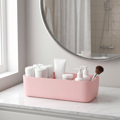 Drawer Organizer Bins Light Beige - in-use