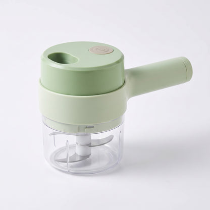 Mini Food Processor Electric Chopper Portable Rechargeable Garlic - studio