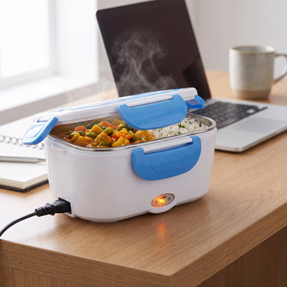 Lunch Box Portable Food Warmer Electric Heater Leakproof Rectangular - Image 4