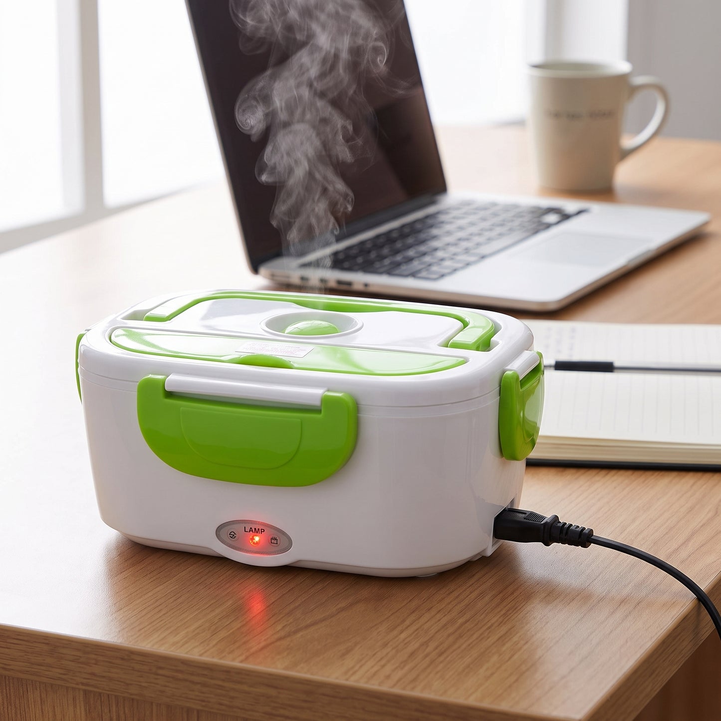 Lunch Box Portable Food Warmer Electric Heater Leakproof Rectangular - Image 25