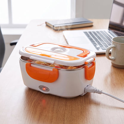 Lunch Box Portable Food Warmer Electric Heater Leakproof Rectangular - Image 1