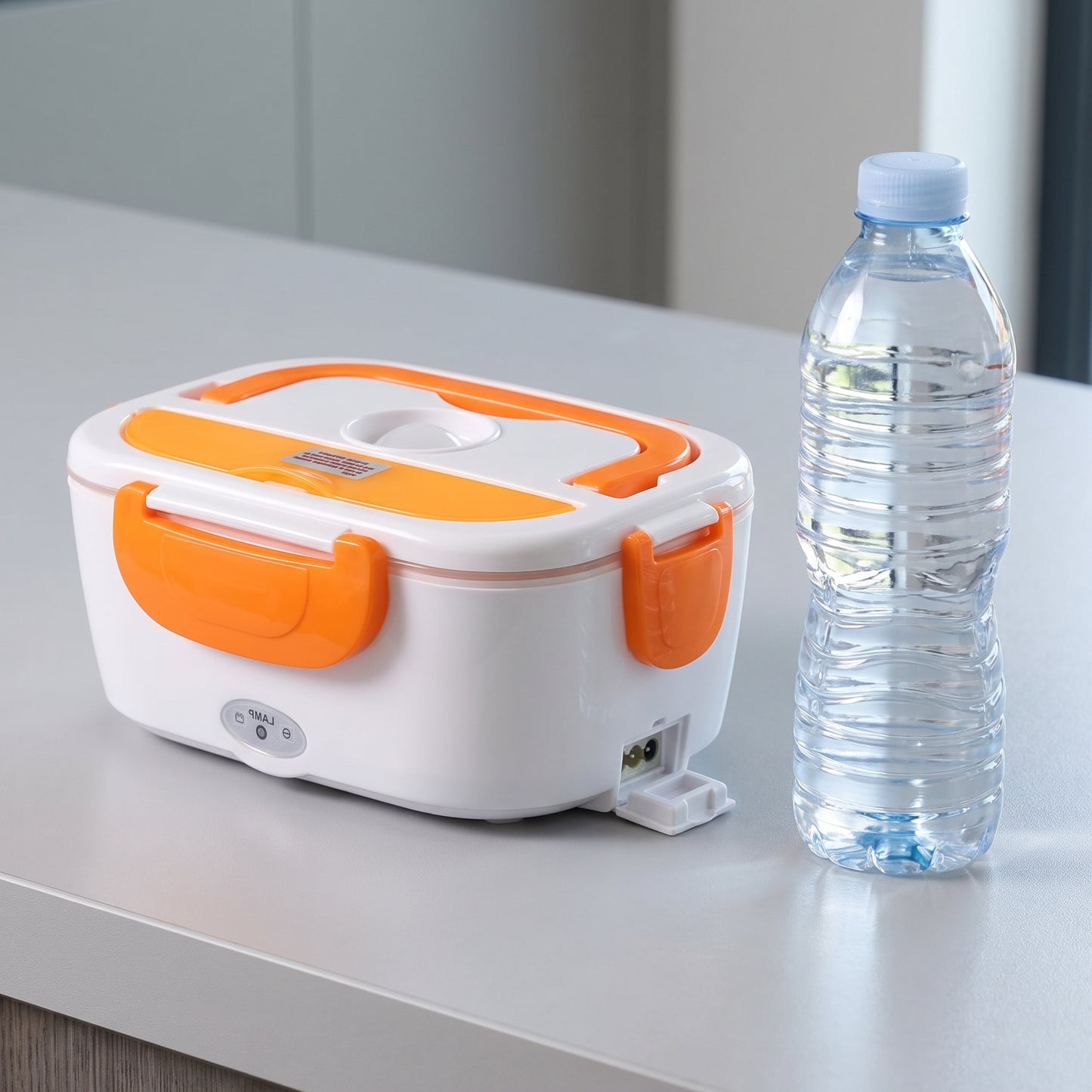 Lunch Box Portable Food Warmer Electric Heater Leakproof Rectangular - scale