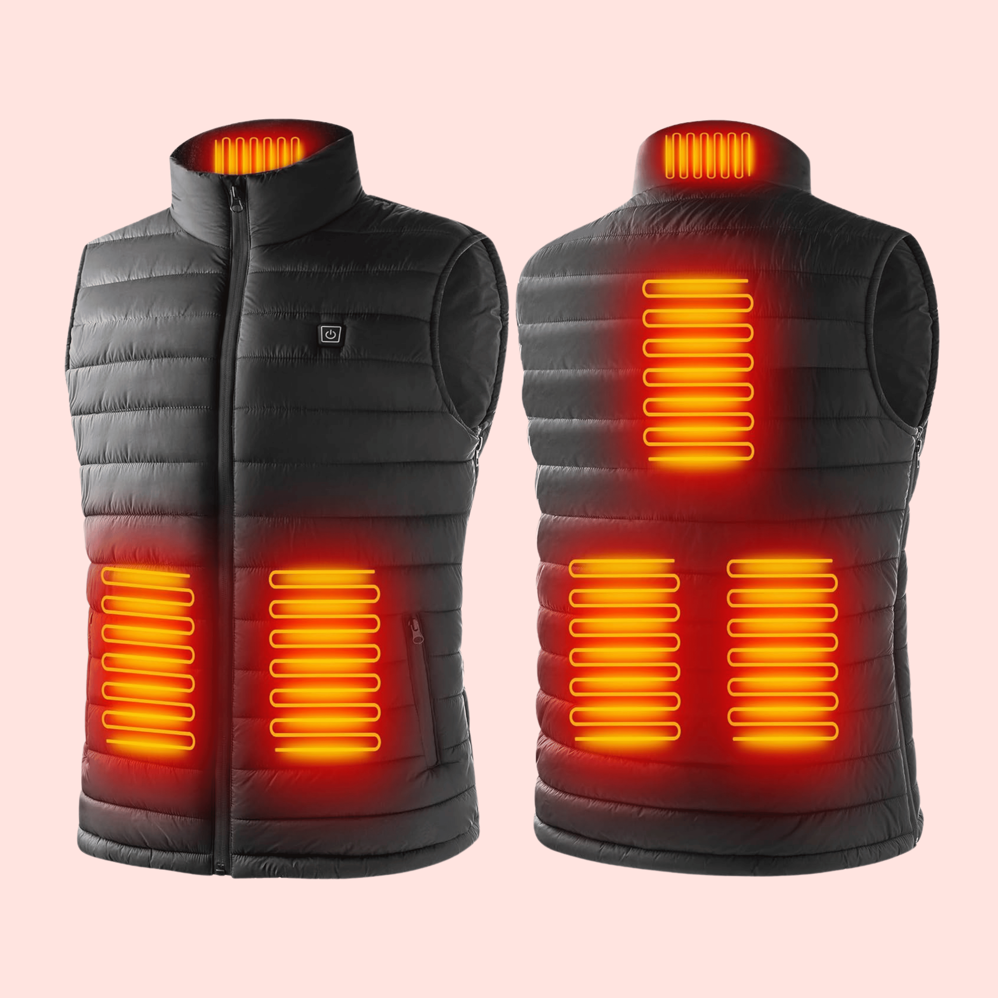Electric Heated Vest For Men With Rechargeable Battery And Integrated Heating Zones - Image 2