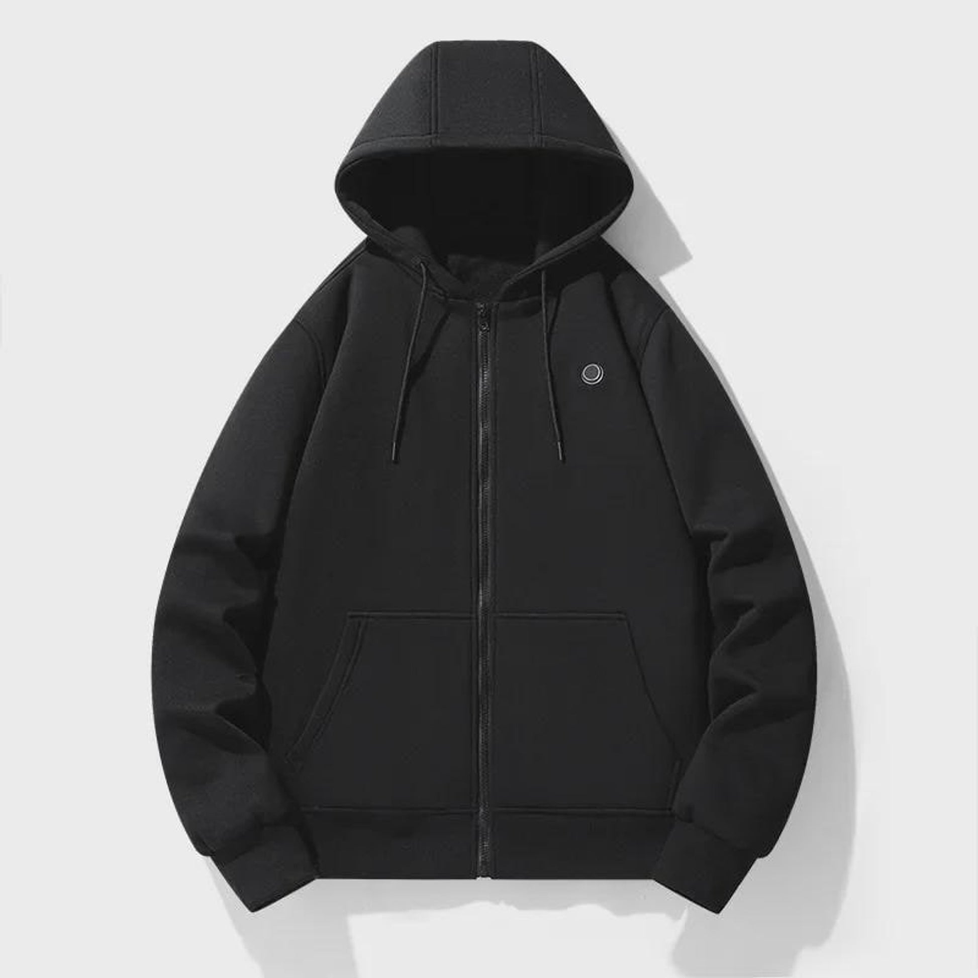 Electric Heated Zip Up Hoodie With Built-In Heating Elements Keeps You Warm Without Bulk - Image 7