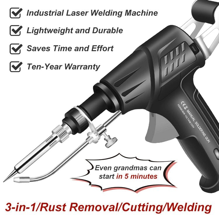 Electric Lead-Free Soldering Iron Soldering Gun Cutting Tool - Image 11