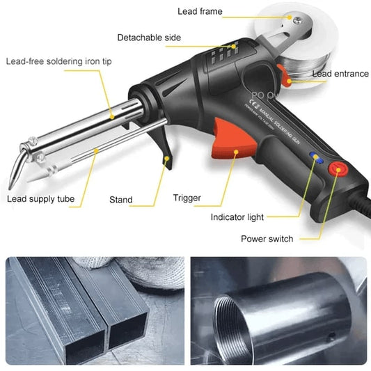 Electric Lead-Free Soldering Iron Soldering Gun Cutting Tool - Image 2