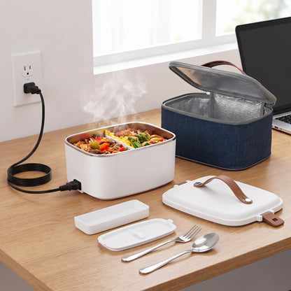 Lunch Box Electric Food Warmer Portable Heated Car Home - Image 9