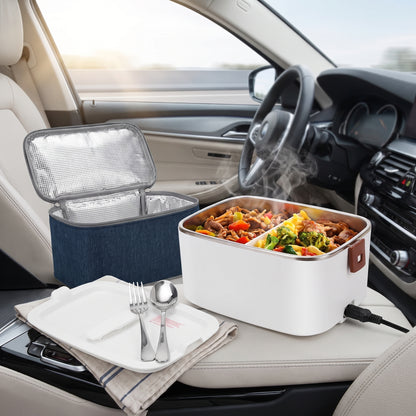 Lunch Box Electric Food Warmer Portable Heated Car Home - Image 10
