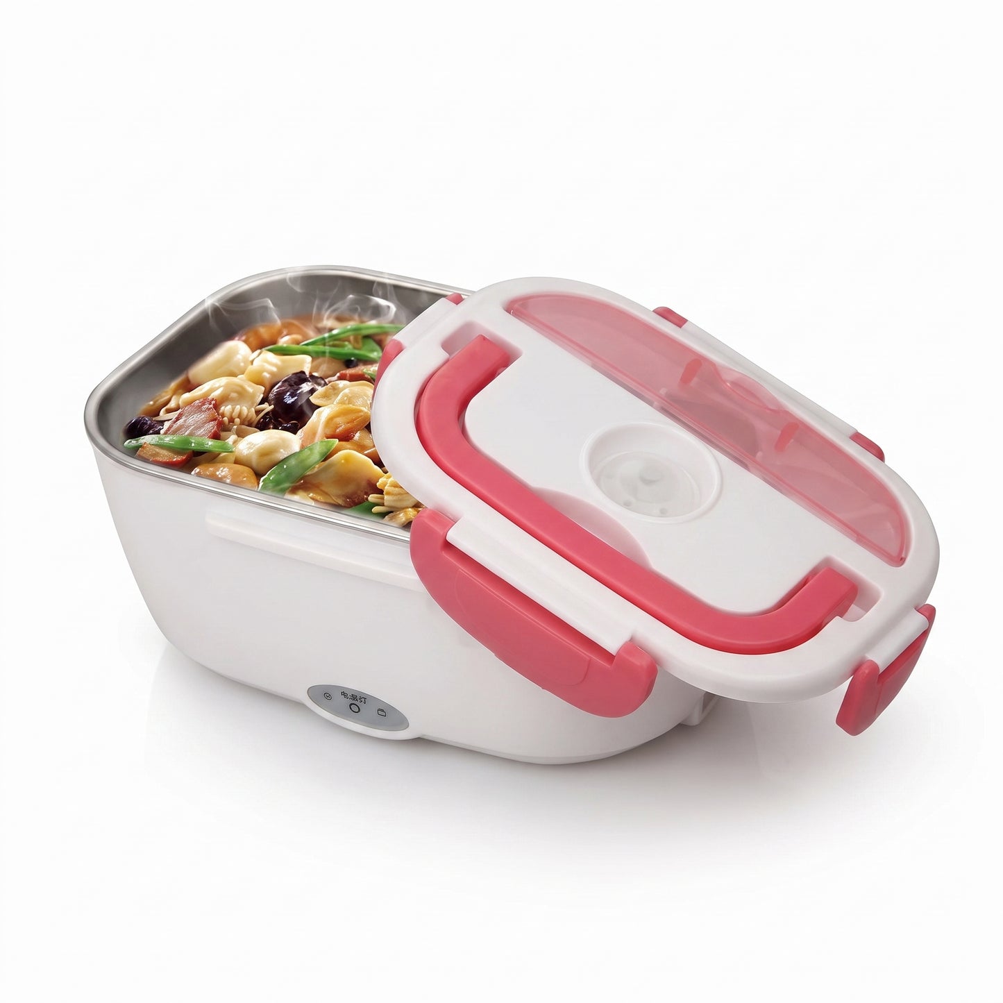 Lunch Box Electric Food Warmer Heated Portable Stainless Steel - studio
