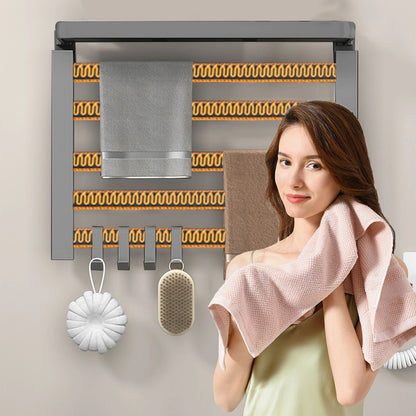 Electric Towel Rack With Digital Display And Temperature Time Control - Image 3