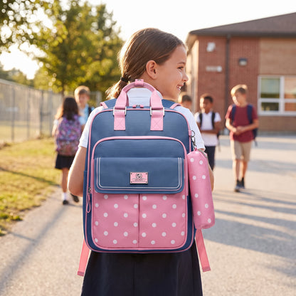 School Bag Elementary Kids Backpack Breathable Reflective - hero