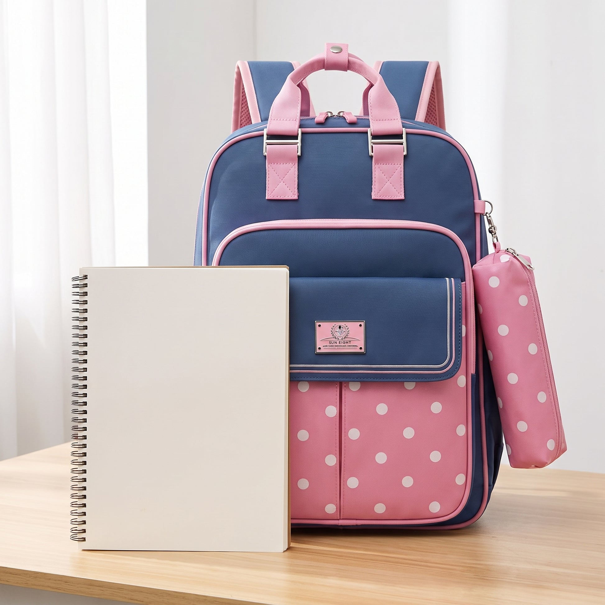 School Bag Elementary Kids Backpack Breathable Reflective - scale