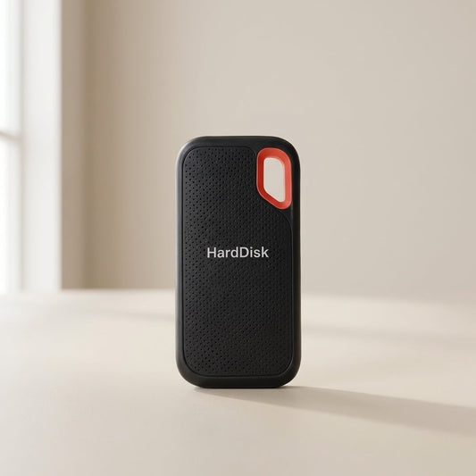 External Hard Drive Portable Hard Drive USB Hard Drive Black Type - Image 1