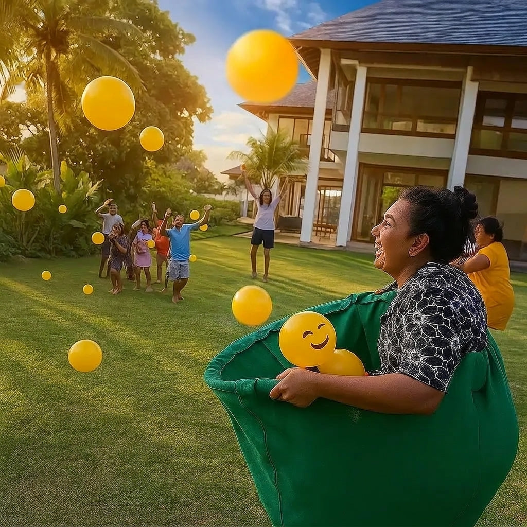 Family Party Game for Groups Giant Pants Catching - Image 13