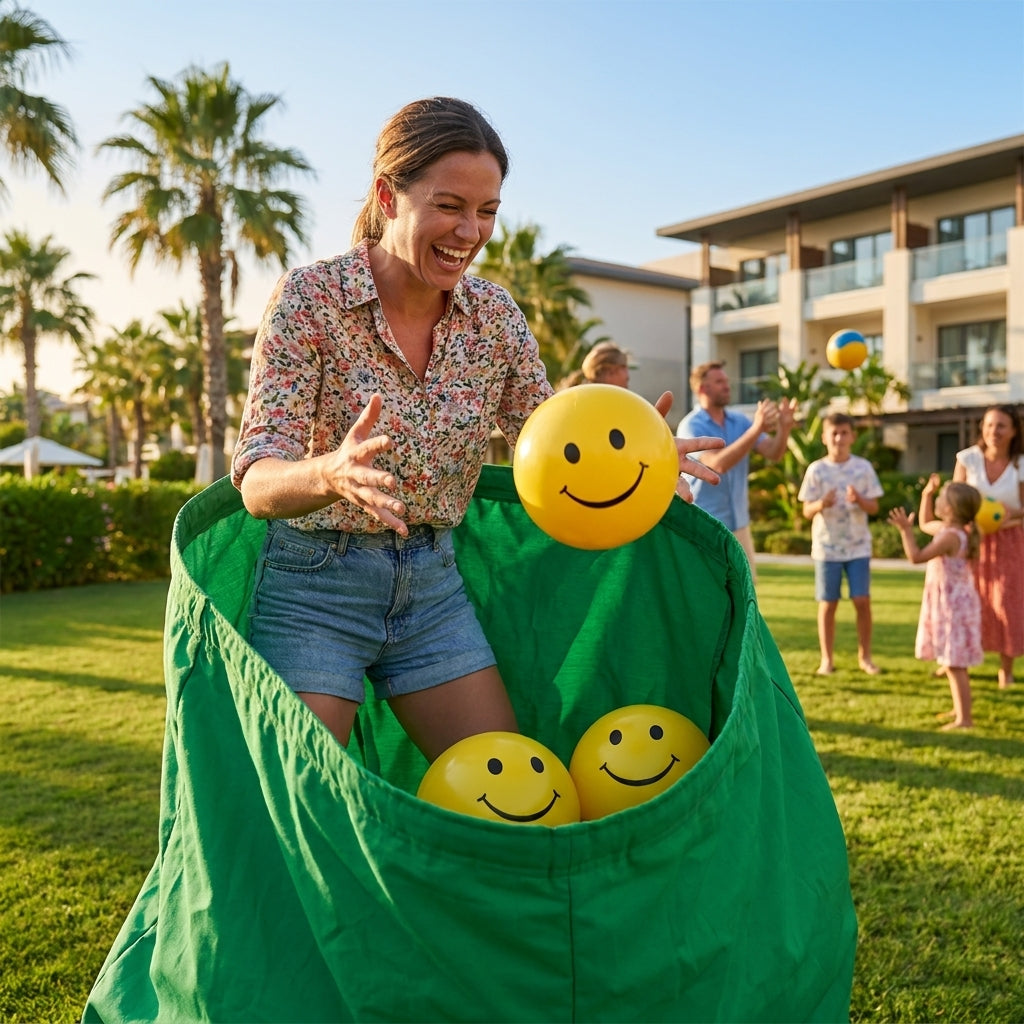 Family Party Game for Groups Giant Pants Catching - Image 5