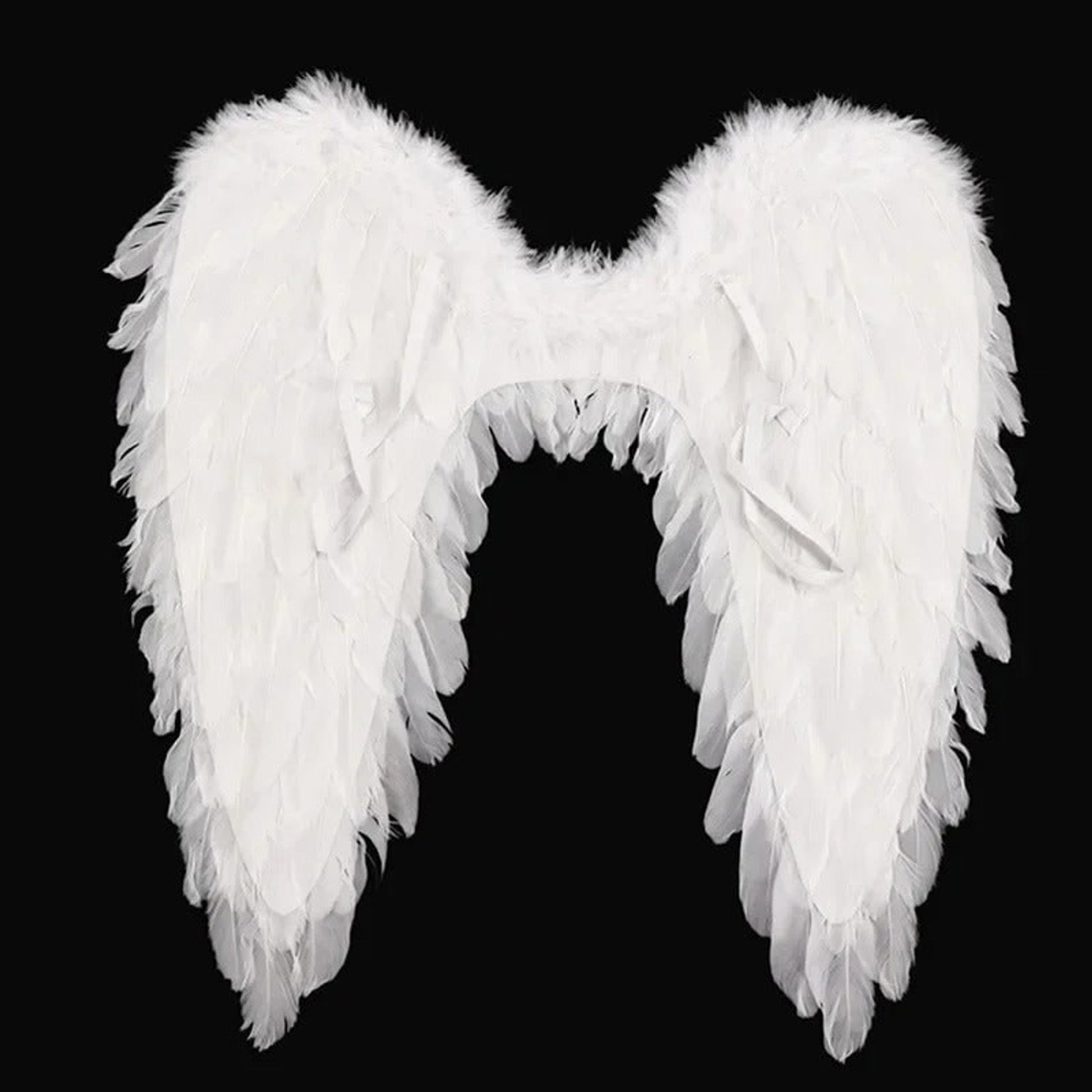 Feather Angel Wings Halloween Costume Accessory - Image 1