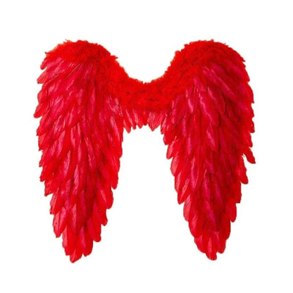 Feather Angel Wings Halloween Costume Accessory - Image 4