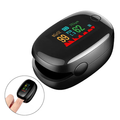 Fingertip Oximeter Portable Wellness Monitor For Oxygen Levels & Heart Activity With Quick Insight Readings - Image 5