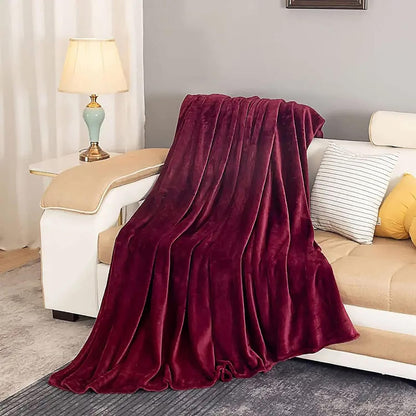 Fleece Throw Blanket Soft Plush For Bed And Sofa - Image 10