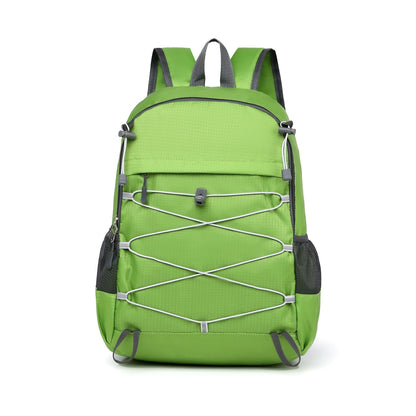 Foldable Backpack with Adjustable Compact Travel and Cord-Crossing Front - Image 7