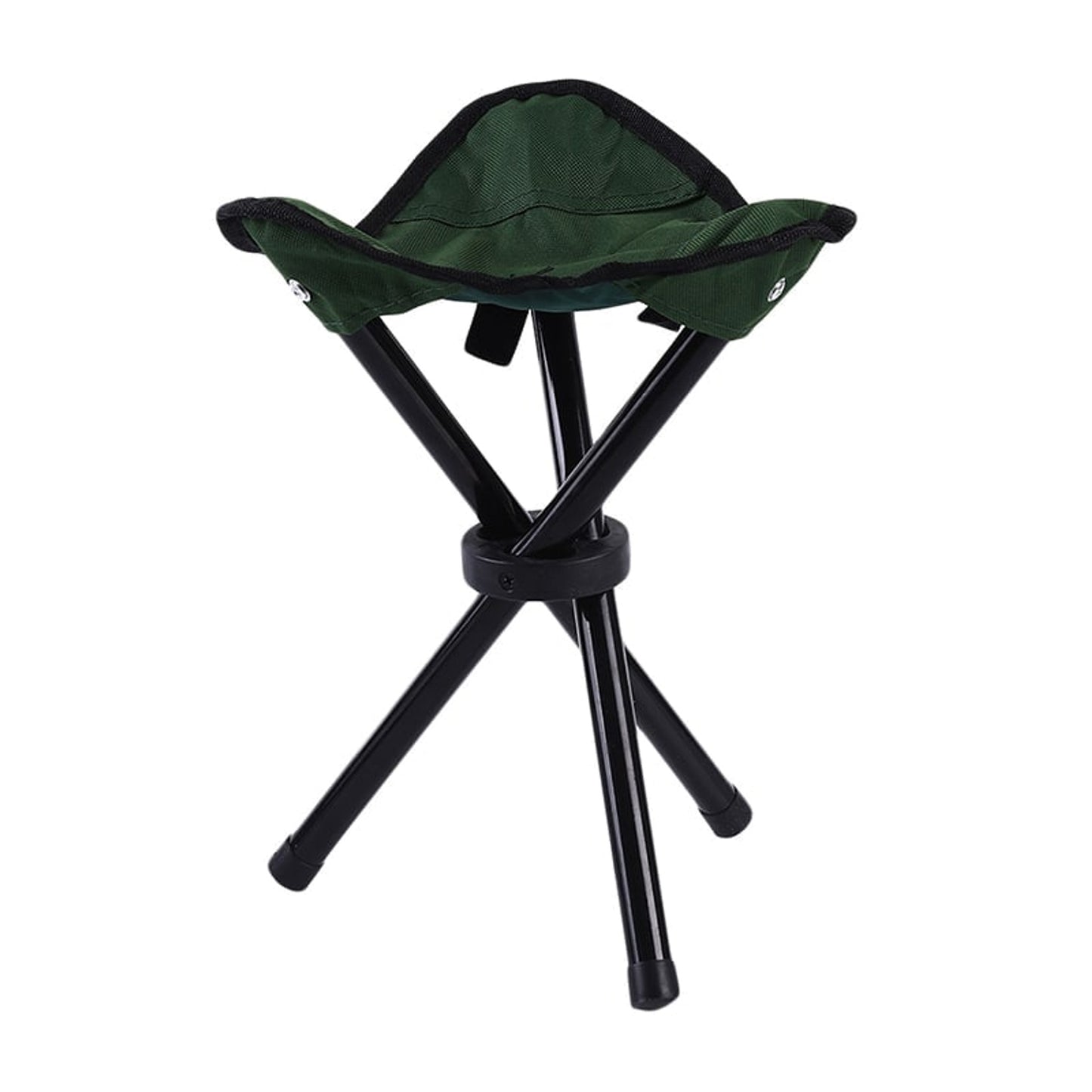 Folding Tripod Stool Collapsible Portable Camping Triangular Fabric Seat - Image 6