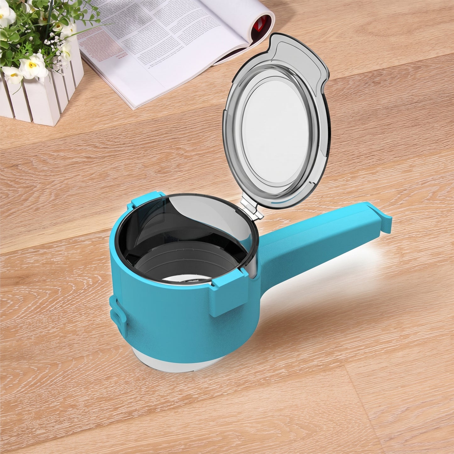 Bag Clips Dry Food Spout Assorted Pastel Colors Hinged Lid - studio