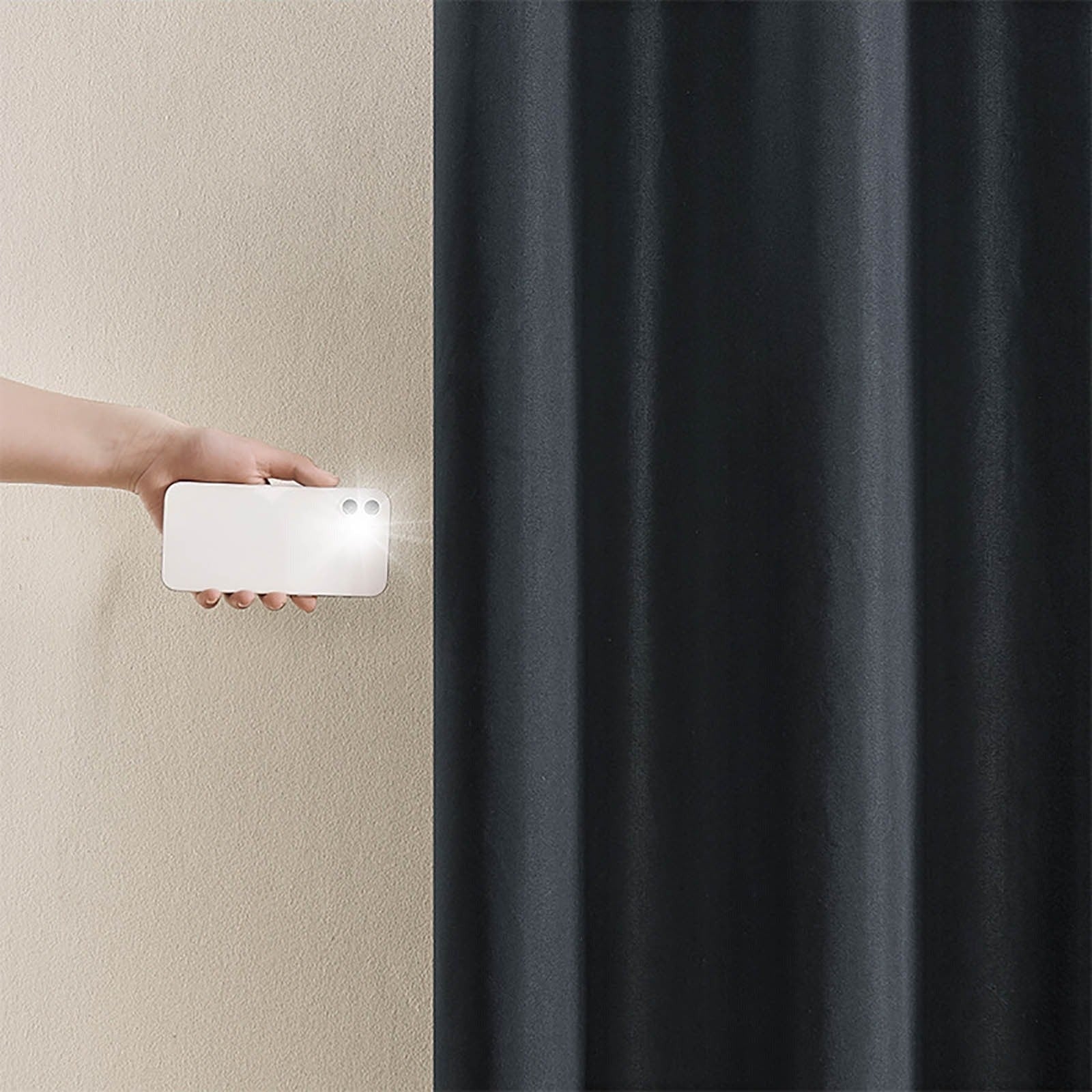 Full Blackout Thermal Curtains Insulated Grommet Panels For Noise Reduction And Light Blocking - Image 2