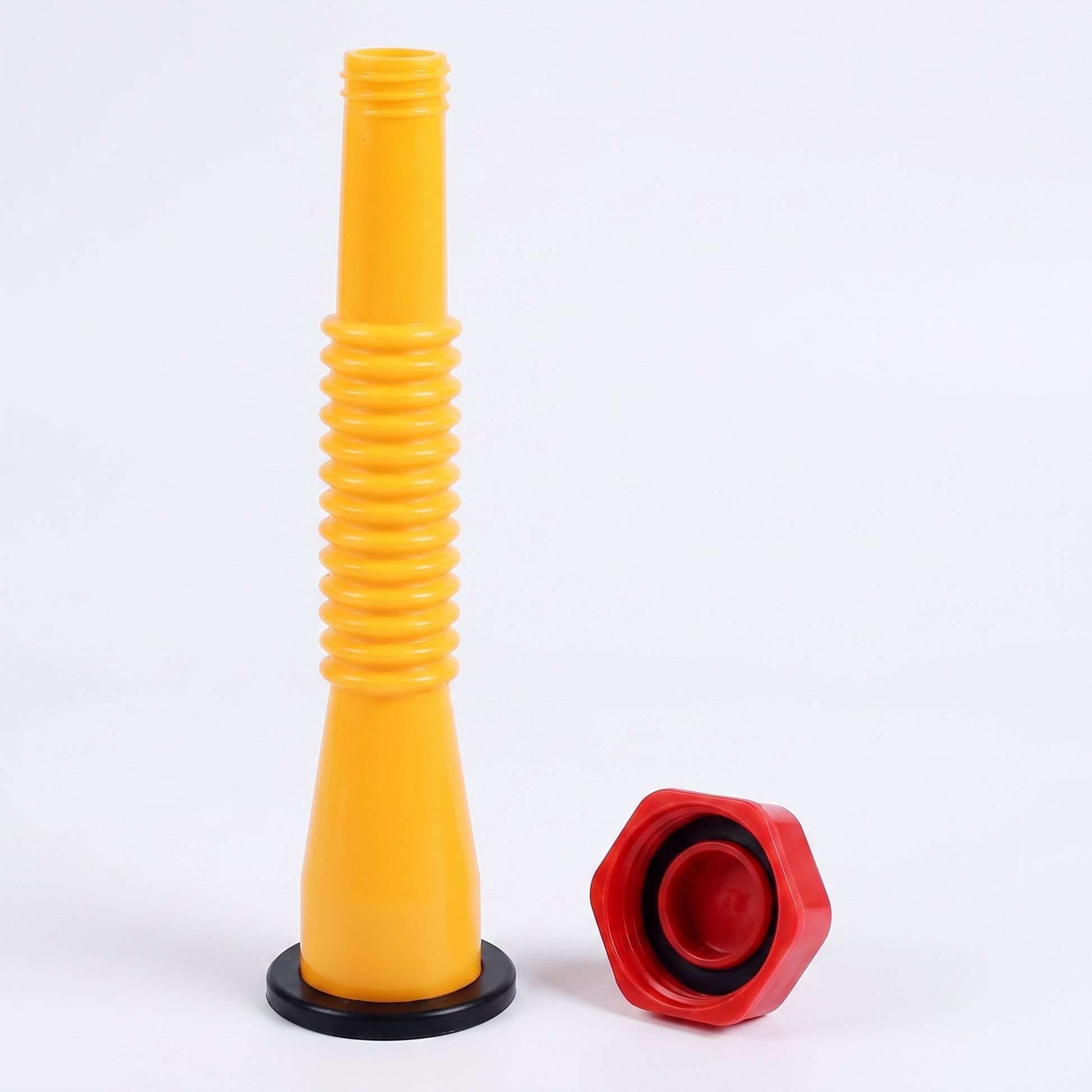 Replacement Gas Can Spout Pouring Flexible Yellow Plastic Kit - studio