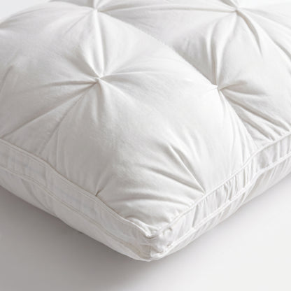 Goose Down Pillow Feather Bed Hotel Quality Quilted - detail