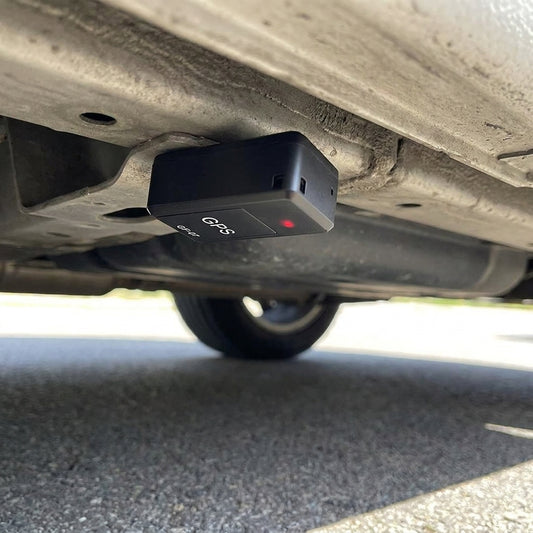 GPS Tracker for Car Real Time GPS Tracking Magnetic Device Black - Image 1
