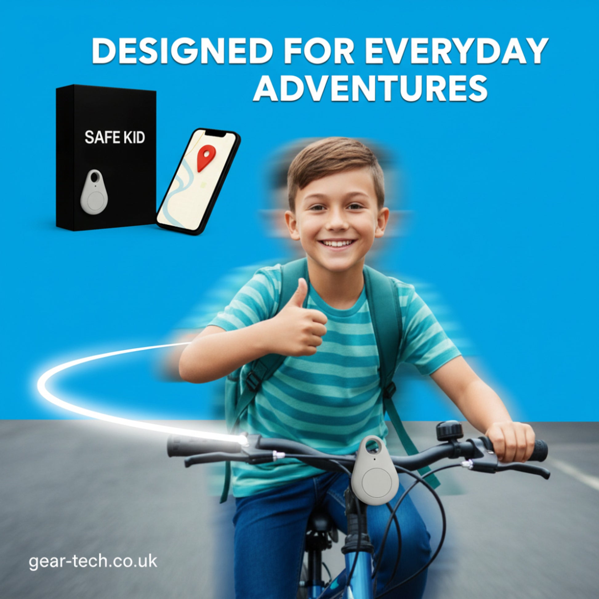 GPS Tracker With Real-Time Location Tracking Android Bluetooth Connectivity And Water-Resistant Keyring Tag - Image 11