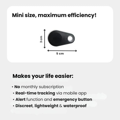 GPS Tracker With Real-Time Location Tracking Android Bluetooth Connectivity And Water-Resistant Keyring Tag - Image 14