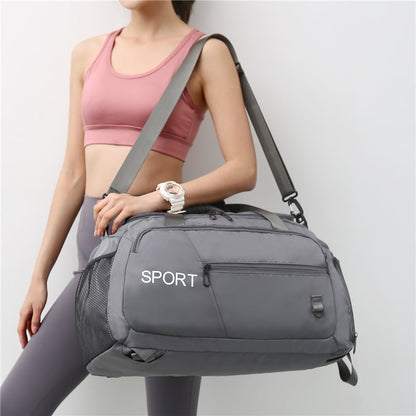 Gym Bag Travel Duffel Shoe Compartment Sports - Image 5