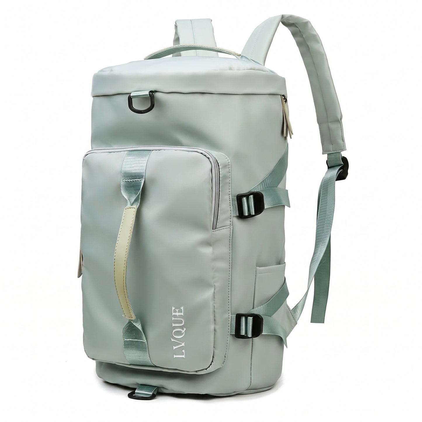 Backpack Gym Bag Travel Duffel with Shoe Compartment - Image 10