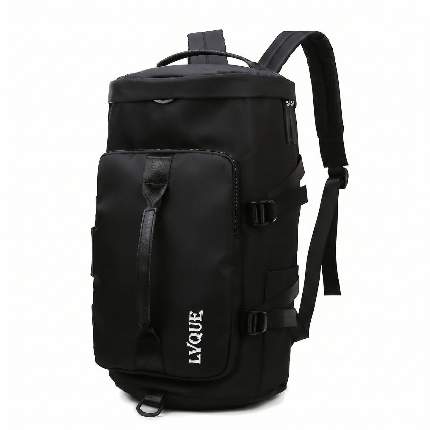 Backpack Gym Bag Travel Duffel with Shoe Compartment - Image 9