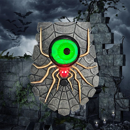 Halloween Decoration Doorbell With Illuminated Blinking Eye And Wireless Battery-Powered Operation For Decor. - Image 10