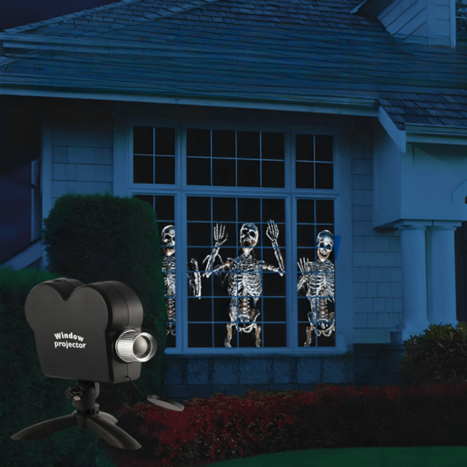Halloween Decoration Outdoor Projector Window Camera Shaped Black Plastic - Image 4