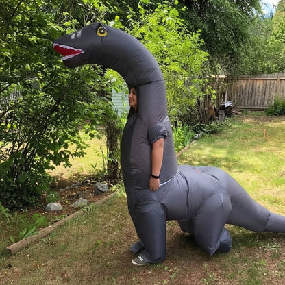 Halloween Dinosaur Costume Inflatable Suit With Slip On Comfort For Instant Fun And Unforgettable Presence At Any Party - Image 3